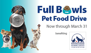 SDCCU Full Bowls Pet Food Drive is Collecting Food for Rancho